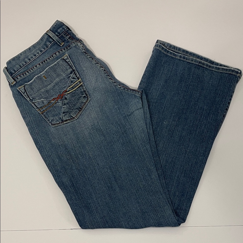 Y2K Lucky Brand Sweet Dream low rise medium wash boot cut jean women’s size 10